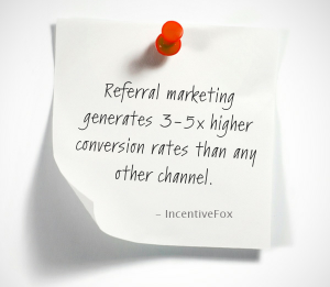 Referral marketing generates 3-5x higher conversion rates than any other channel.